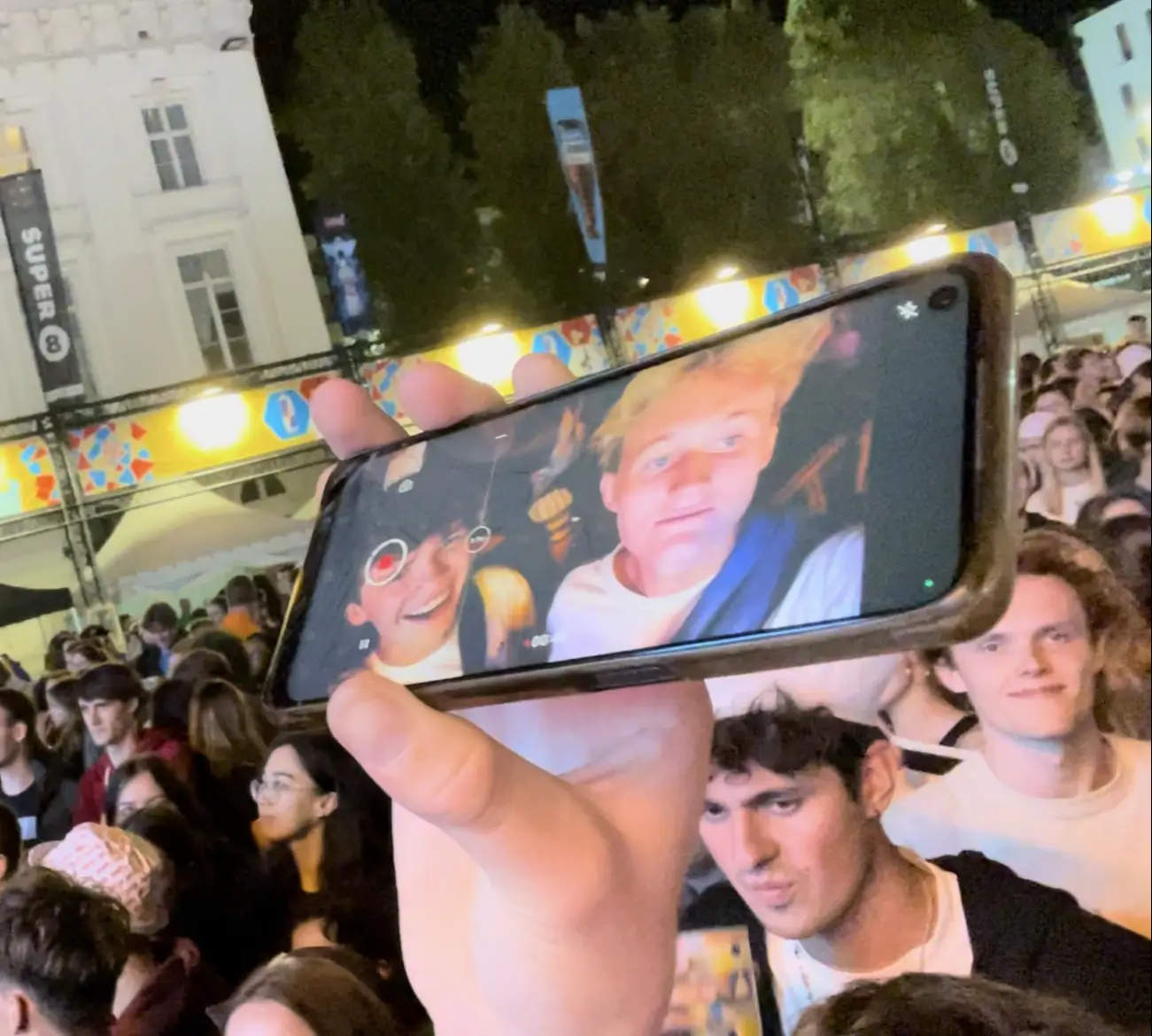 Foto van mij met drums