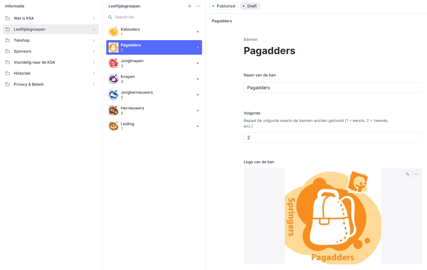 Sanity dashboard setup for KSA site